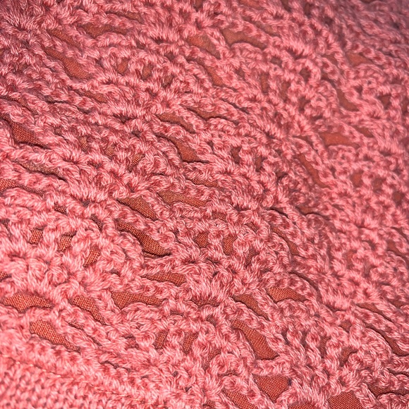 🌸2/$25🌸 Forever 21 Apricot Crochet Crop Top 🧡 - Picture 2 of 6
